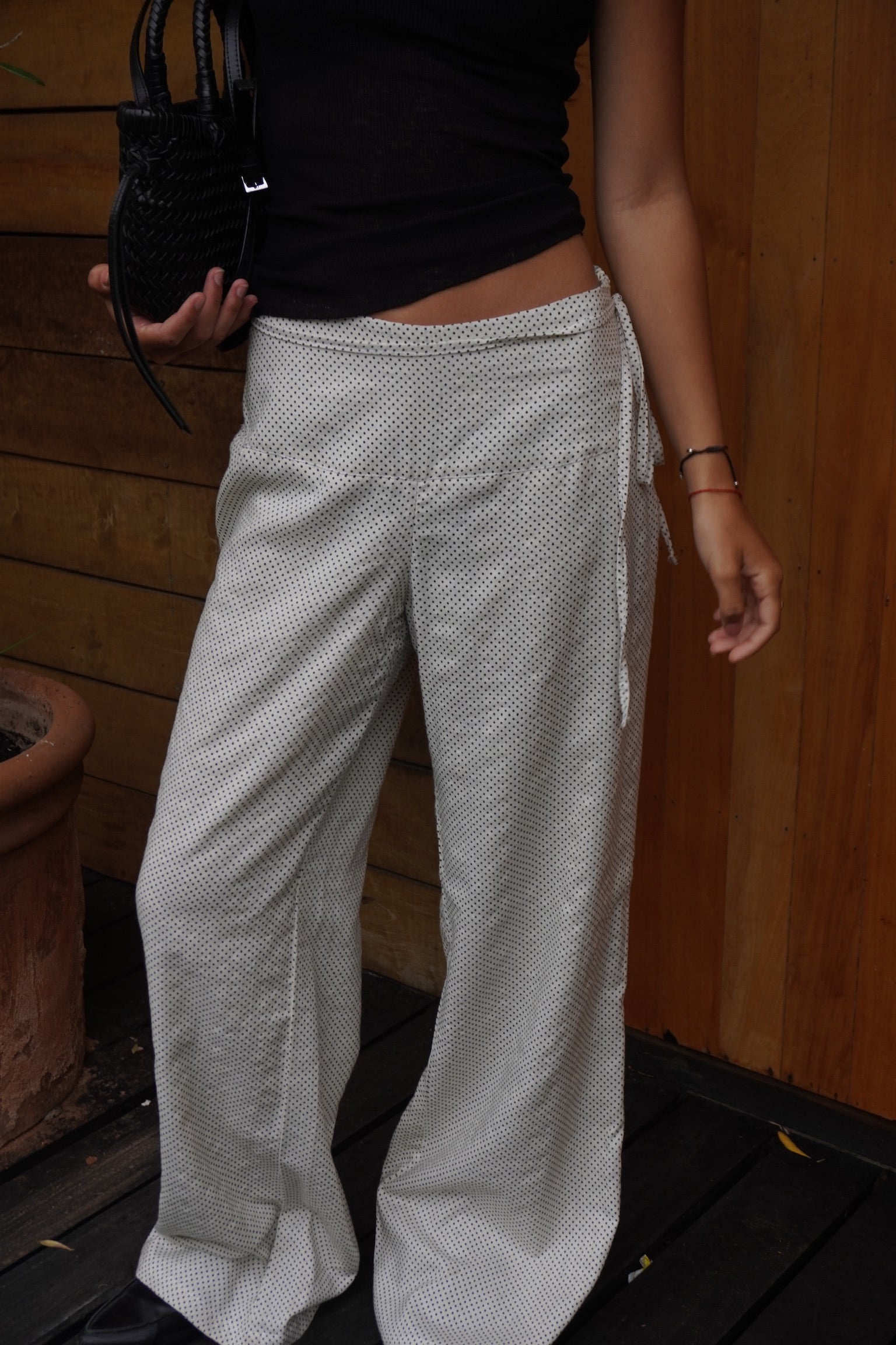 Pantalón Dominga Puntos Negros