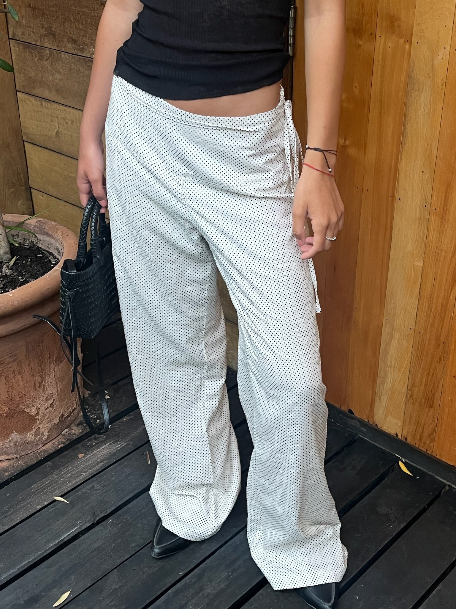 Pantalón Dominga Puntos Negros