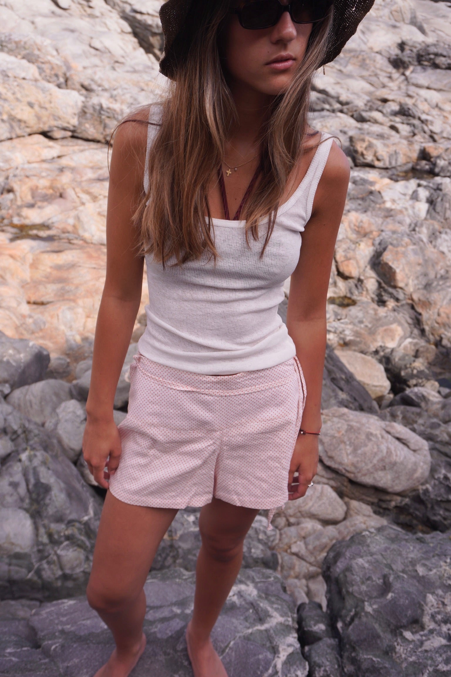 Short Lia Puntos Rojos