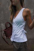 Top Gracie blanco