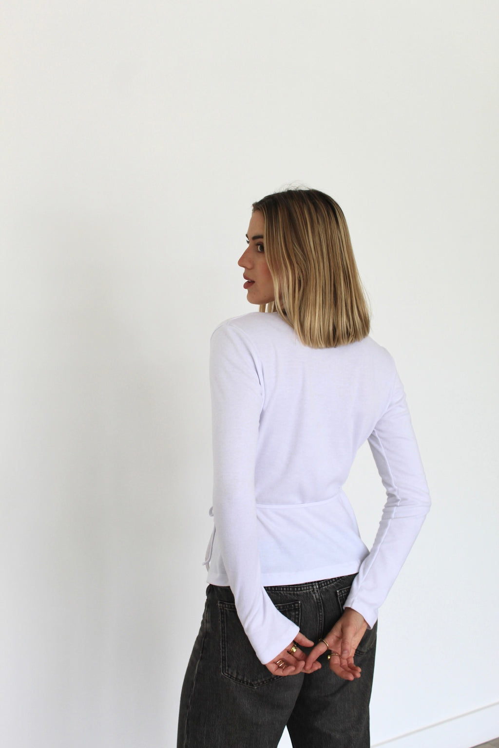 Top Grace blanco