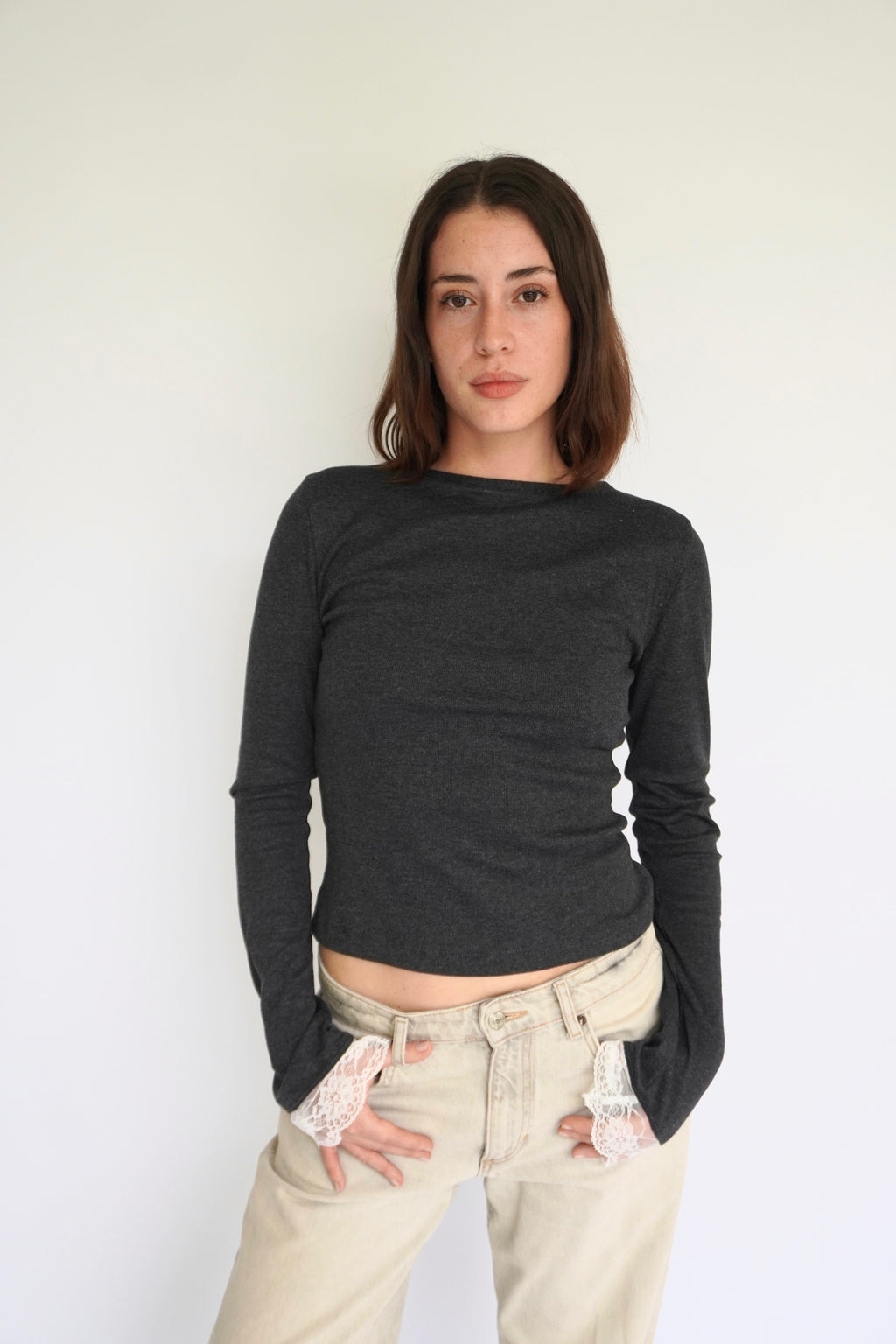 Polera Antonia Gris