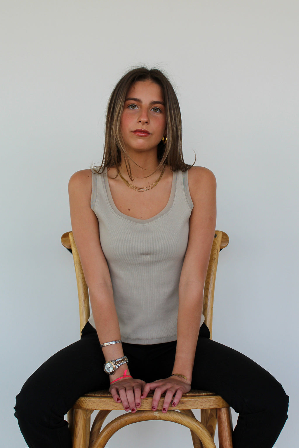 Top Aura beige