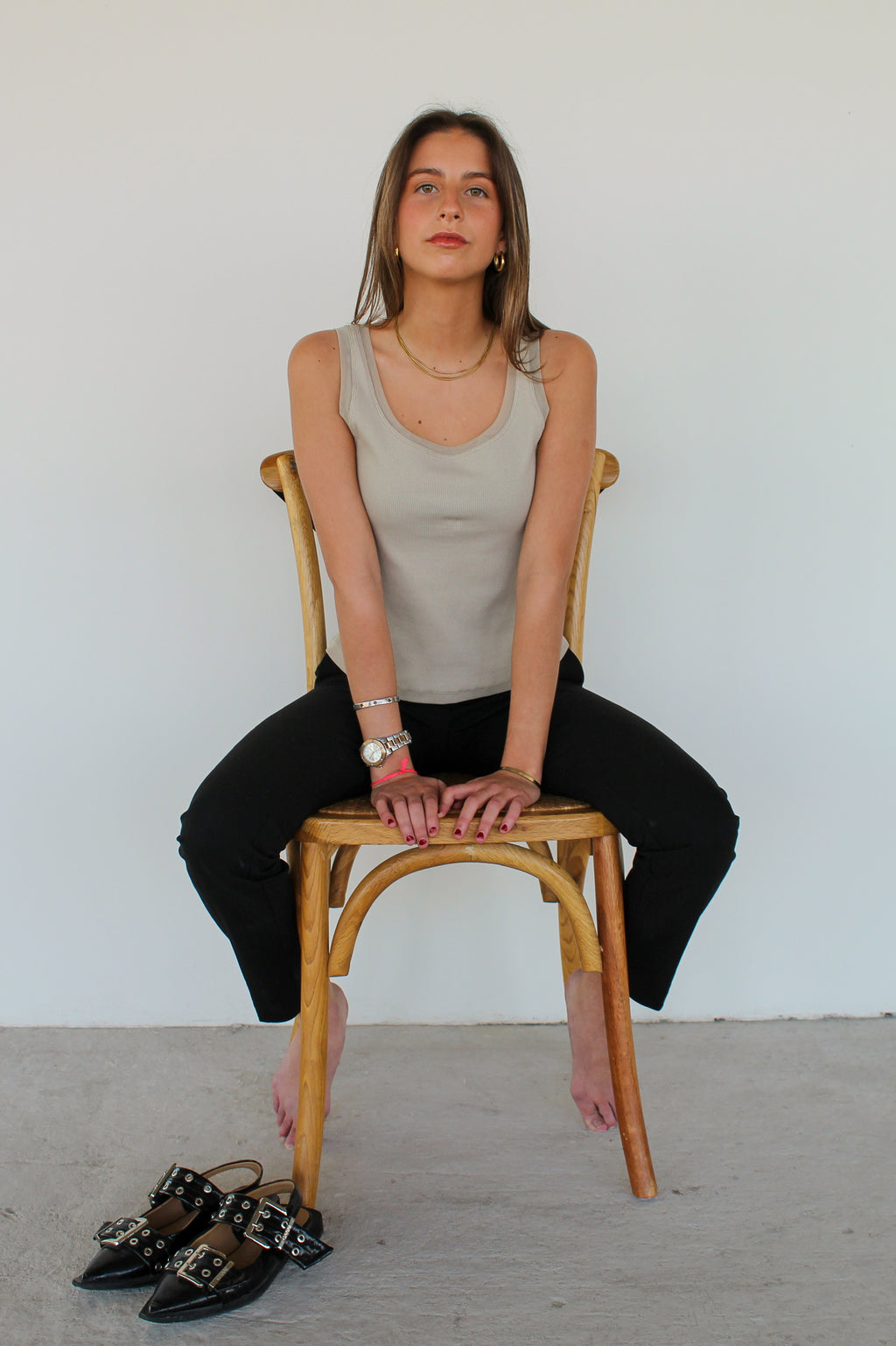Top Aura beige