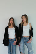 Top Aura blanco